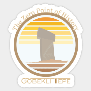 Gobeklitepe The Zero Point of History Sticker